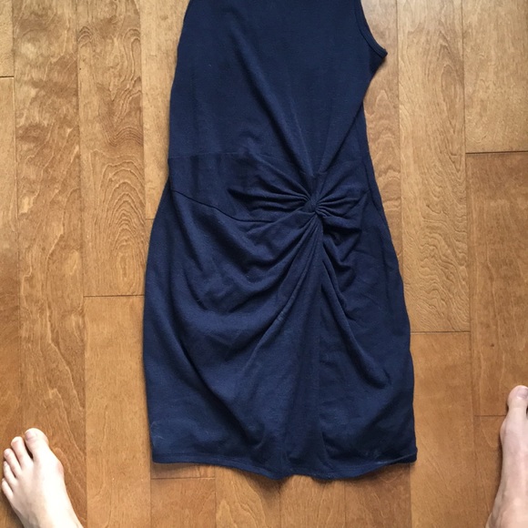 Abercrombie & Fitch Front knot dress, marine XS - Picture 3 of 6